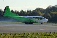 UR-KDM @ ELLX - Full power for take-off rwy24 at ELLX - by David Hagen