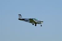 F-GBDR @ ELLX - Beech on final rwy24 @ ELLX - by David Hagen