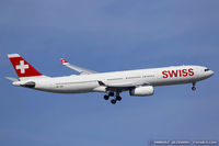 HB-JHC @ KJFK - Airbus A330-343 - Swiss International Air Lines  C/N 1029, HB-JHC