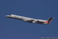 N677AE @ KJFK - Embraer ERJ-145LR (EMB-145LR) - American Eagle (ExpressJet Airlines)   C/N 14500810, N677AE