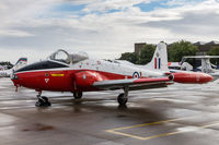 G-BWSG @ EGXP - Jet Provost T5 XW324/U (G-BWSG) Scampton Air Show 2017 - by Grahame Wills