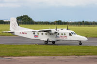 C-FPSH @ EGXP - Dornier 228-202 C-FPSH private (Falcons support), Scampton Air Show 2017 - by Grahame Wills