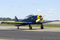 N777WS @ KOQU - North American SNJ-5 Texan The Lone Wolf C/N 85053, N777WS
