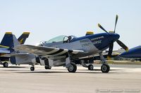 N851D @ KMCF - North American P-51D Mustang Crazy Horse  C/N 44-84745, NL851D