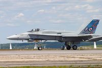 188709 @ KOQU - CAF CF-188 Hornet 188709 from 425th TFS 'Alouette' 3rd Wing, CFB Bagotville, QC