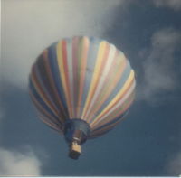 G-BGOD - Just lifting off from Strathallan Airfield,Scotland.I made a parachute jump from this balloon,at Strathallan,on 8 March 1980. - by Anthony Smith