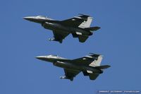85-1487 @ KYIP - F-16C Fighting Falcon 85-1487 MI from 107th FS Red Devils 127th FW Selfridge ANGB, MI