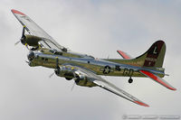 N3193G @ KYIP - Boeing B-17G Flying Fortress Yankee Lady  C/N 77255 - Yankee Air Museum, N3193G