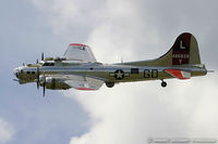 N3193G @ KYIP - Boeing B-17G Flying Fortress Yankee Lady  C/N 77255 - Yankee Air Museum, N3193G