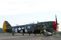 N47DA @ KYIP - Republic P-47D Thunderbolt Hairless Joe  C/N 38955616, NX47DA