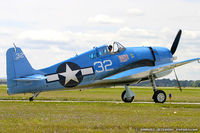 N4998V @ KYIP - Grumman F6F-5 Hellcat  C/N A-11956 (USN94204), N4998V