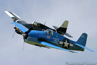 N4998V @ KYIP - Grumman F6F-5 Hellcat  C/N A-11956 (USN94204), N4998V