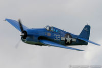N4998V @ KYIP - Grumman F6F-5 Hellcat  C/N A-11956 (USN94204), N4998V - by Dariusz Jezewski www.FotoDj.com