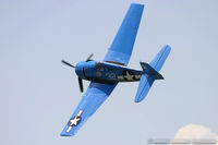 N4998V @ KYIP - Grumman F6F-5 Hellcat  C/N A-11956 (USN94204), N4998V - by Dariusz Jezewski www.FotoDj.com