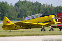 N587CB @ KYIP - Canadian Car & Foundry Harvard Mk.IV  C/N CCF4-407, N587CB