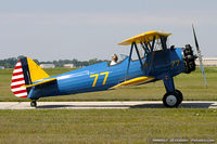 N79650 @ KYIP - Boeing E75N1 Stearman  C/N 75-5770 - Dave Groh, N79650