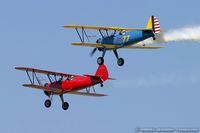 N79650 @ KYIP - Boeing E75N1 Stearman  C/N 75-5770 - Dave Groh, N79650
