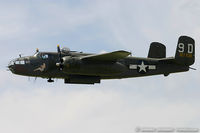 N9456Z @ KYIP - North American TB-25N Mitchell Briefing Time C/N 44-29939 - Mid Atlantic Air Museum, N9456Z