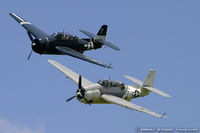 N9584Z @ KYIP - Grumman TBM-3E Avenger Ida Red  C/N 85882 - Dave Tinker, N9584Z