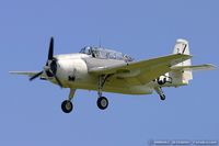N9584Z @ KYIP - Grumman TBM-3E Avenger Ida Red  C/N 85882 - Dave Tinker, N9584Z