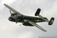 N5672V @ KYIP - North American B-25J Mitchell Betty's Dream C/N 10847686, N5672V