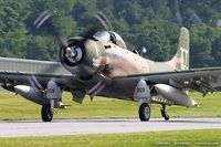 N959AD @ KFWN - Douglas AD-4NA Skyraider Naked Fanny C/N 7759, N959AD - by Dariusz Jezewski www.FotoDj.com