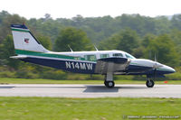 N14MW @ KFWN - Piper PA-34-220T Seneca III  C/N 34-8133047, N14MW