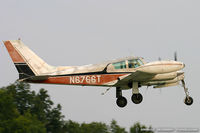 N6766T @ KFWN - Cessna 310D  C/N 39066, N6766T - by Dariusz Jezewski www.FotoDj.com