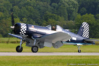 N83JC @ KFWN - Goodyear FG-1D Corsair Godspeed  C/N 67089, NX83JC