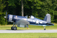 N83JC @ KFWN - Goodyear FG-1D Corsair Godspeed  C/N 67089, NX83JC
