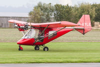 G-KYLE @ XBRE - Thruster T600N 450 G-KYLE RM Aviation, Breighton 17/9/17 - by Grahame Wills