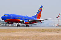 N7704B @ KBOI - Landing RWY 10R. - by Gerald Howard