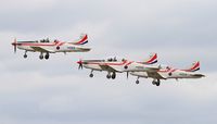 069 @ LFSI - Pilatus PC-9M, Croatian Air Force aerobatic team, Take off rwy 29, St Dizier-Robinson Air Base 113 (LFSI) Open day 2017 - by Yves-Q