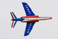 E85 @ LFSI - Dassault-Dornier Alpha Jet E (F-UGFF), Athos 08 of Patrouille de France 2017, On display, St Dizier-Robinson Air Base 113 (LFSI) Open day 2017 - by Yves-Q