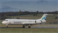 D-AGPH @ EDDR - Fokker 100 - by Jerzy Maciaszek