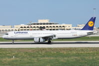 D-AISD @ LMML - A321 D-AISD Lufthansa - by Raymond Zammit