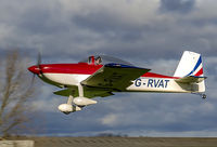 G-RVAT @ EGBR - Departing to the west
