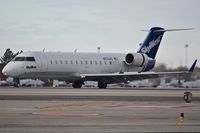 N876AS @ KBOI - Landing roll out on RWY 10L. - by Gerald Howard