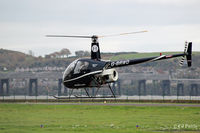 G-BRWD @ EGPN - Hover-taxy to parking at Dundee - by Clive Pattle