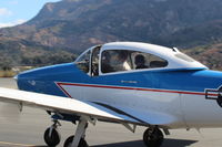 N8867H @ SZP - 1947 North American NAVION, Continental IO-520 285 Hp upgrade, Young Eagles flight, taxi back - by Doug Robertson