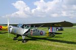 D-ELYD @ EDKV - Taylorcraft J Auster 5 at the Dahlemer Binz 60th jubilee airfield display