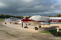 G-BYNY @ EGTU - Parked at Dunkeswell - by Clive Pattle