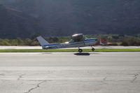 N704JH @ SZP - 1976 Cessna 150M, Continental O-200 100 Hp, takeoff Rwy 22 - by Doug Robertson