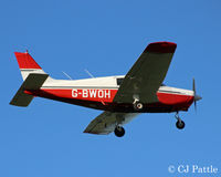 G-BWOH @ EGBJ - Departing EGBJ - by Clive Pattle