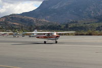 N17170 @ SZP - 1972 Cessna 150L, Continental O-200 100 Hp, landing roll Rwy 22 - by Doug Robertson