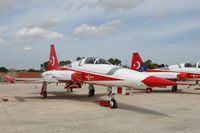 70-3052 @ LMML - Northrop NF-5B 70-3052/2 Turkish Stars Aerobatic Team - by Raymond Zammit