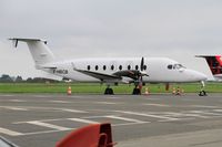 F-HBCB @ LFRB - Raytheon Aircraft Company 1900D, Parked, Brest-Bretagne airport (LFRB-BES) - by Yves-Q
