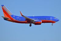 N492WN @ KBOI - Landing RWY 10L. - by Gerald Howard