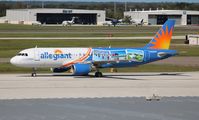 N228NV @ KSFB - Allegiant - by Florida Metal