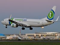 F-GZHI @ LPPT - TRANSAVIA TO3439 landing runway 03 from PARIS Orly - by JC Ravon - FRENCHSKY